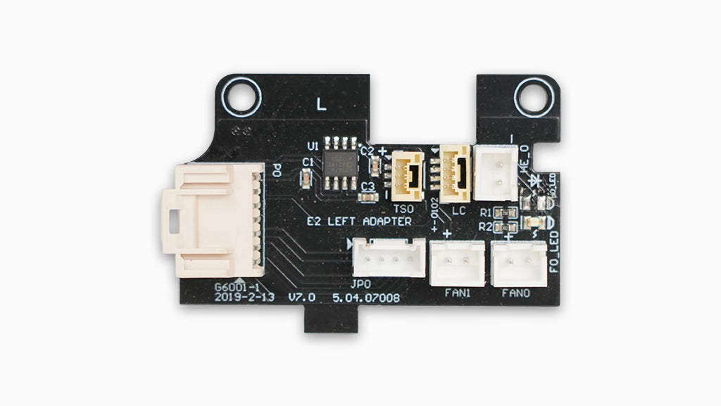 Left Extruder Connection Board (E2, E2CF and E3 Only)