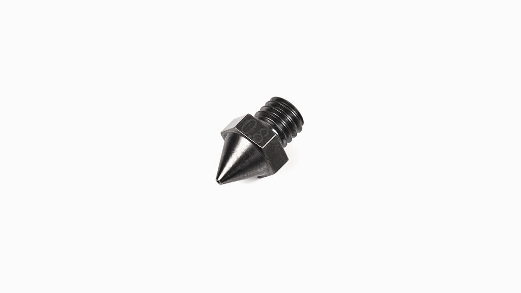 Steel Nozzle with WS2 Coating (Pro3 HS Series, Pro3 Series, Pro2 Series, E2 and E3 Only)
